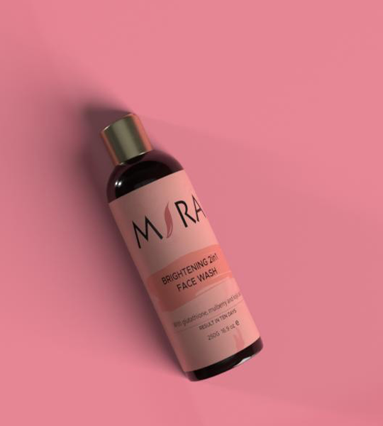 Mira brightening 2in1 face wash